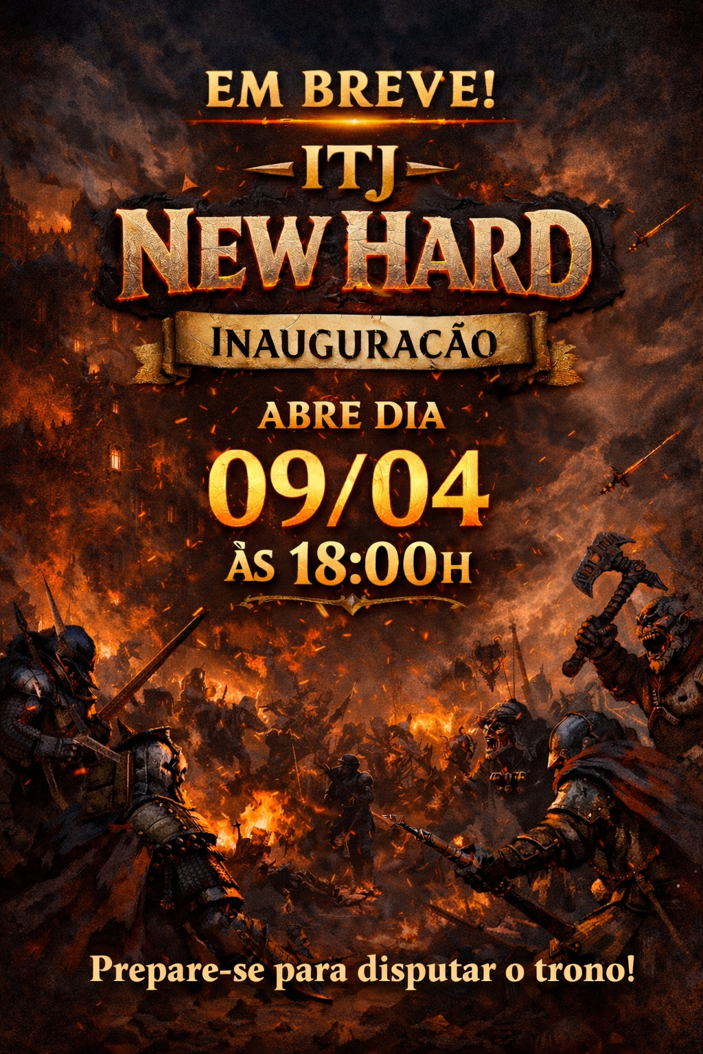 Evento de Abril - 1 Ano do Servidor